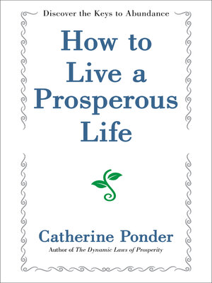 cover image of How to Live a Prosperous Life